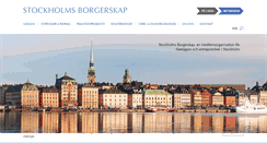Desktop Screenshot of borgerskapet.se