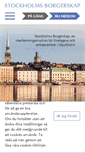 Mobile Screenshot of borgerskapet.se